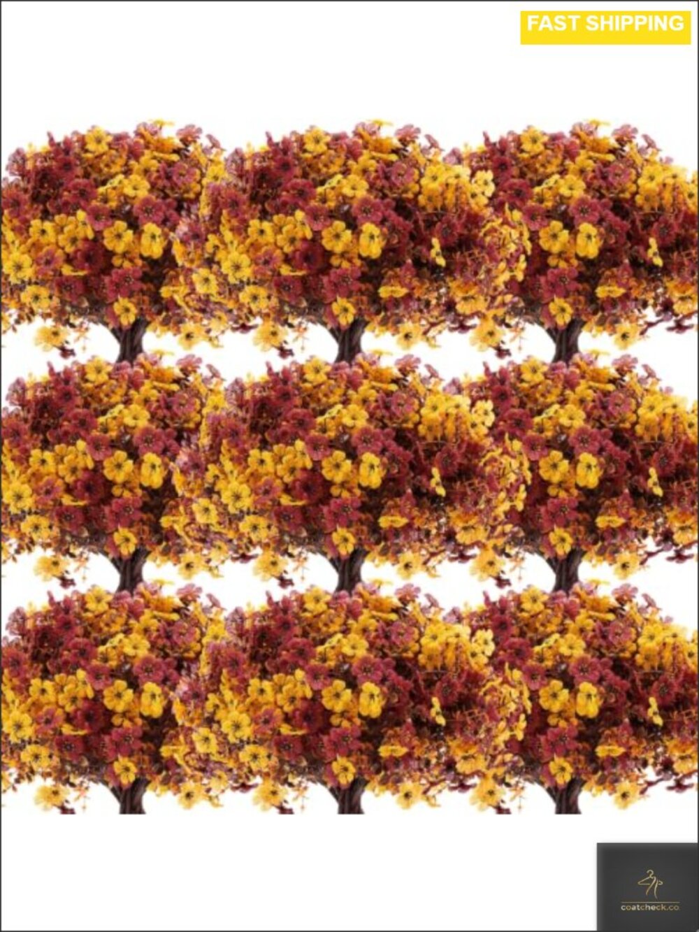 56 Bundles Fall Artificial Flowers Plastic Outdoor Home Decor